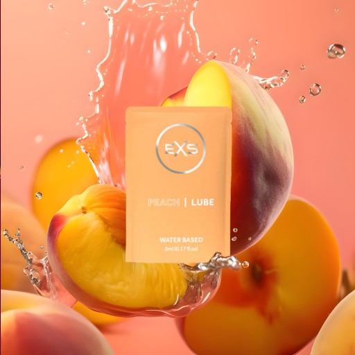 EXS LUBRICANT PRÍCHUŤ intímny gél perorálny jedlý broskyňový sáčok 5 ml