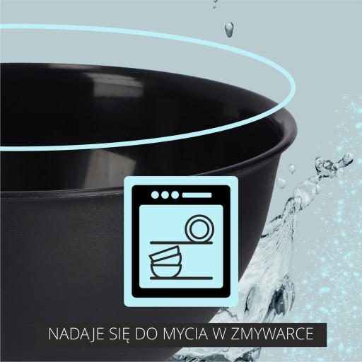 PLASTOVÁ KUCHYŇSKÁ MISKA NA ŠALÁT 3 L ANTRACIT
