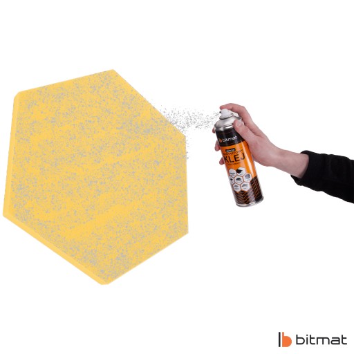 AKUSTICKÝ PANEL DOMÁCE AUDIO ŠTÚDIO HEXAGON 3CM voštinové akustiky
