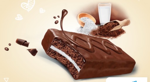 Piškótová tyčinka Kinder Delice Ferrero 1 ks 39g plnená čokoládovou sušienkou