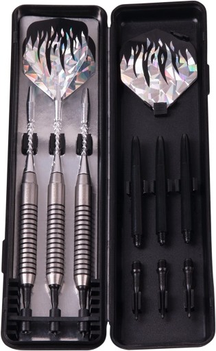 Oceľové šípky Hudora Classic Softdarts, 3 ks