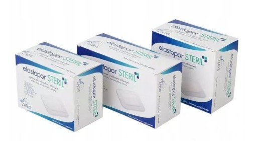 Elastopor sterilný absorpčný obväz 8cm15cm a'30