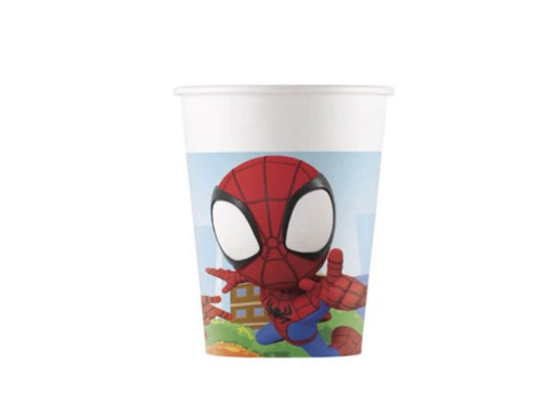 Spidey a jeho úžasný priateľ papierové poháre