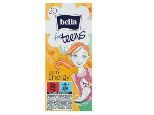 Bella for Teens Panty Energy 20 ks