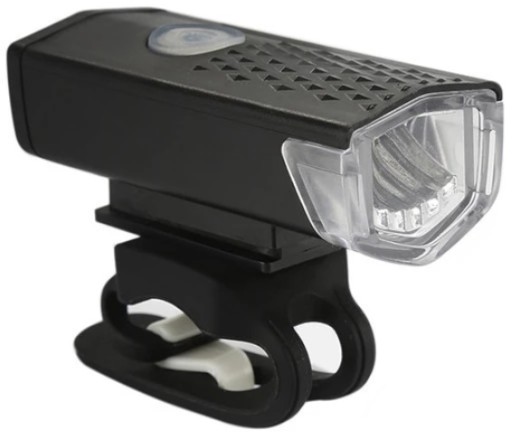 Lampa 300lm 1100mAh USB LED predná cyklistická lampa