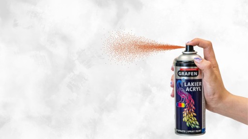 FARBA AKRYLÁTOVÝ LAK v spreji Oranžová RAL 2010