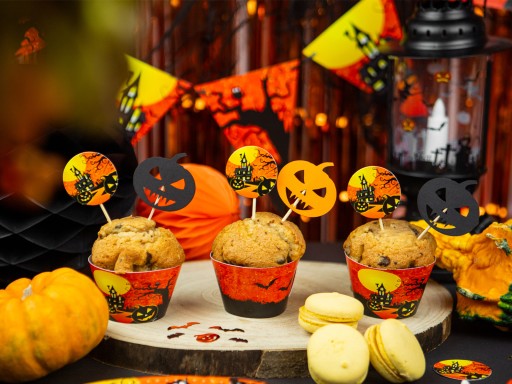 Cake Pickers Cupcakes Haunted House Halloween