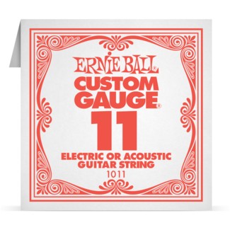 Struna Ernie Ball Electric/Acoustic Plain .011