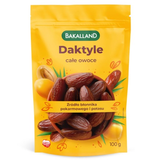 BAKALLAND DATLE BEZ SEMIENKOV, SUŠENÉ 100G