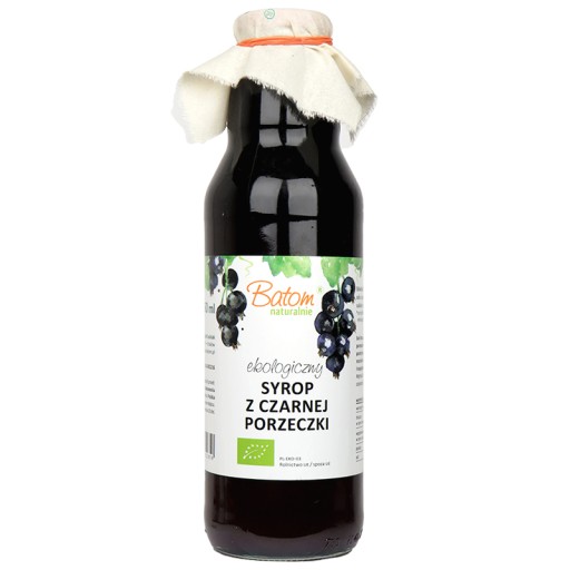 EKOLOGICKÝ sirup z ČIERNYCH RÍBELÍ 750ml BIO