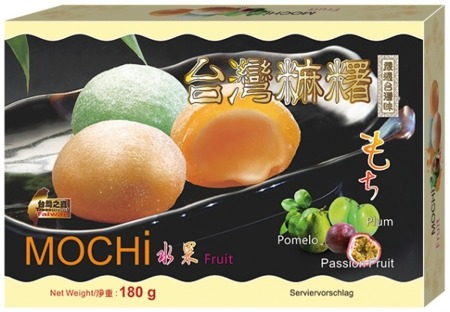 Mochi, ryžové sušienky, ovocná zmes 180g - AWON