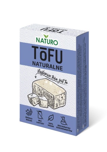 Tofu Natural Vegan Vegetarian Bio 200g /BIO Naturo