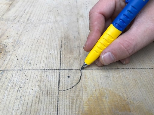 HB grafitové náplne do stavebných ceruziek, 6 ks