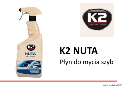 TEKUTINA NA OKNÁ, SKLO K2 NUTA 770 ml