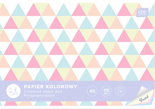 KNIHA FAREBNÉHO PASTELOVÉHO PAPIERA A4-4166