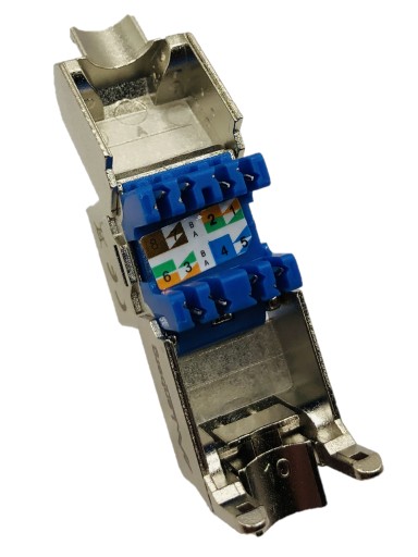 Keystone adaptérový modul RJ45 zásuvka bez náradia Cat.6 FTP AWG 22 - 24
