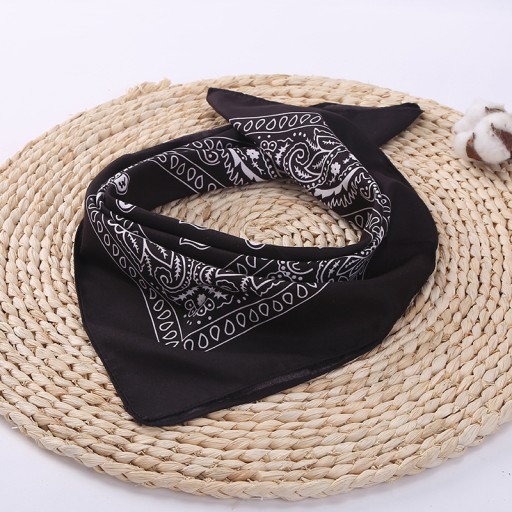 BANDAMSCARF, BANDANASCARF, BLACK