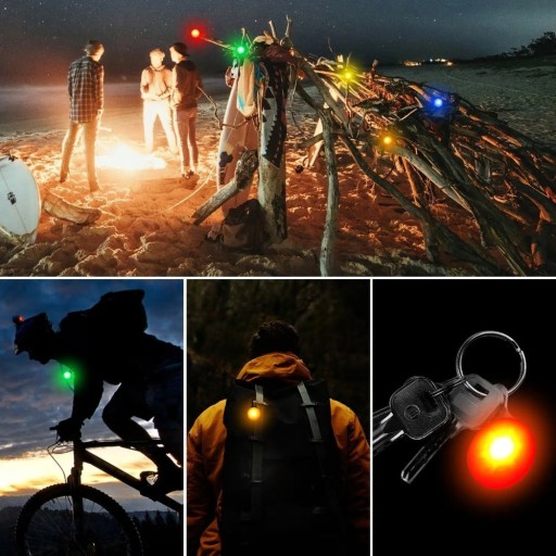 LED LAMPA na obojok PSA, PRÍVESEK