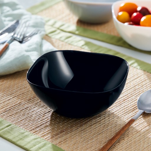 Miska na šalát 14cm CARINE čierna LUMINARC 500ML