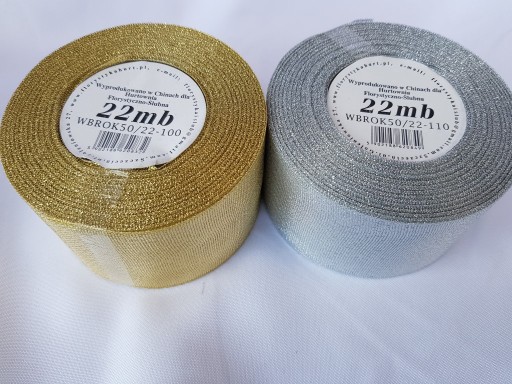 Sväté prijímanie saténová stuha 50mm/9mb, 2 farby