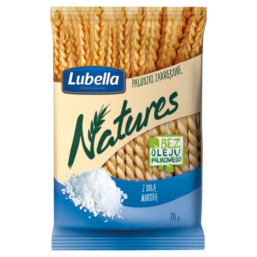 Lubella Natures točené tyčinky SET solené s cesnakom 8x70g