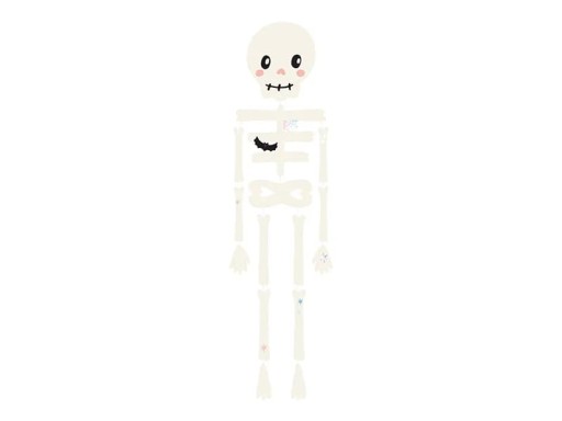 Závesná dekorácia Kostra 110cm Halloween