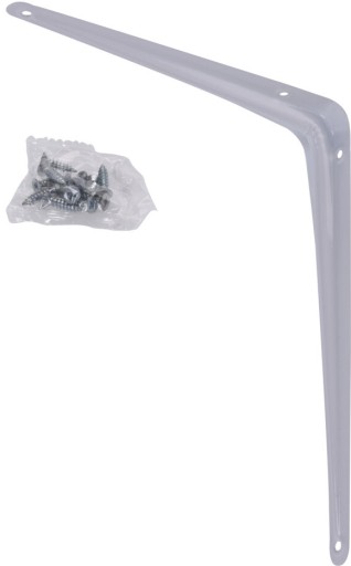 UHLOVÉ KONZOLY na police, 2 ks 25/20 cm do 12 kg