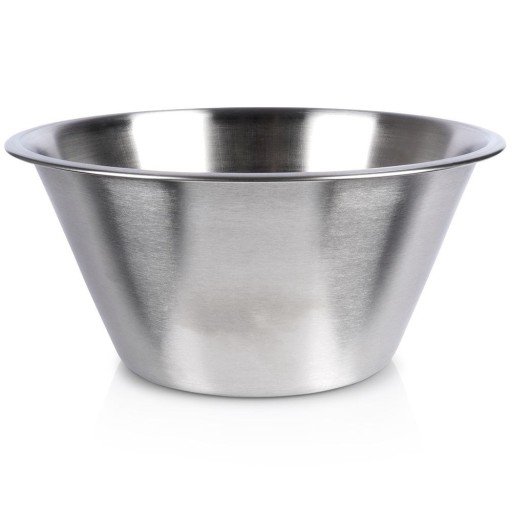 KUCHYŇSKÁ misa oceľová na miešanie, šľahanie, servírovanie, šaláty, 2L