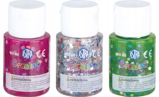 Glitrové lepidlo s konfetami 40 ml 1 kus ZÁRUKA