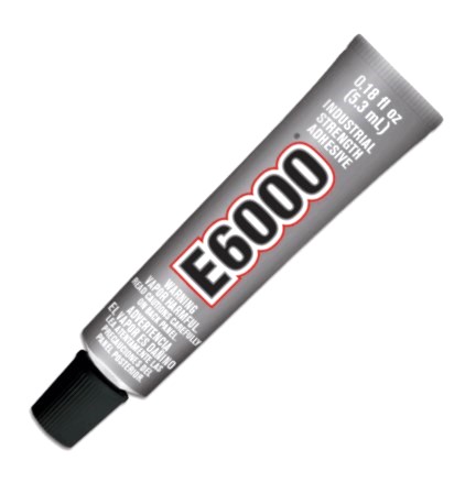 E6000 MINI Polyuretánové ELASTICKÉ LEPIDLO univerzálne 5,3ml