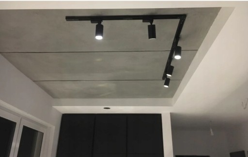 Prípojnica pre bodové LED reflektory, 1m, čierna