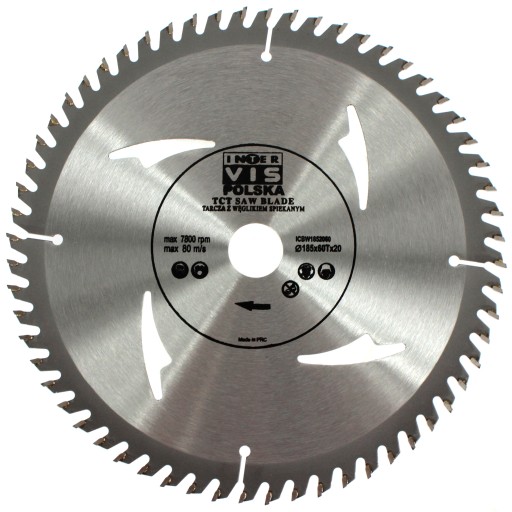 WIDIA DISK NA DREVO PILY 185/20/60T INTER VIS