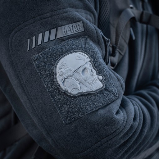 3D PATCH OPERÁTOR PRILBA LEBKA FAST PVC M-TAC GREY