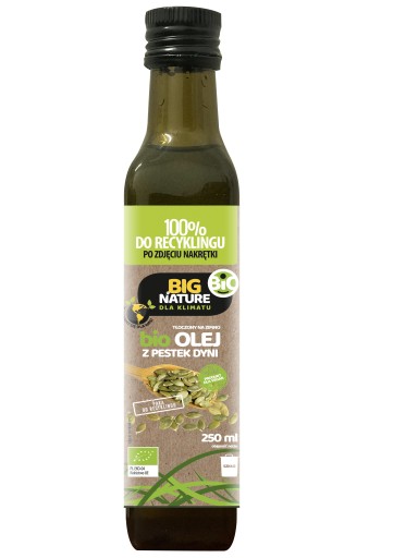 BIO extra panenský tekvicový olej Big Nature 250
