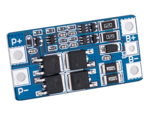 BMS modul nabíjačka Li-Ion 18650 2S 10A 7,4V 8,4V