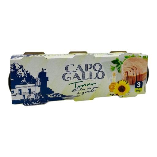 Tuniak v slnečnicovom oleji - Sicília! 3x 80 g!