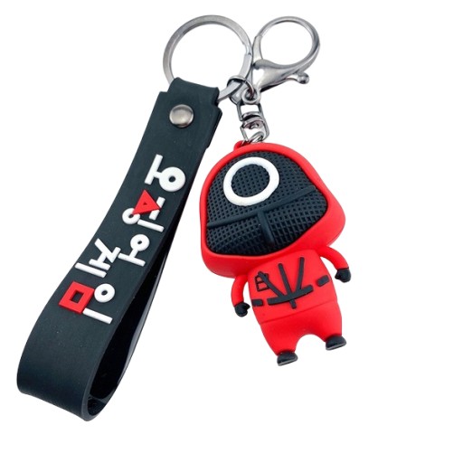 PRSTEŇ NA KĽÚČENSTVO S POSTAVOU SQUID PRE FANÚŠIKA, VÝBER DIZAJNOV!