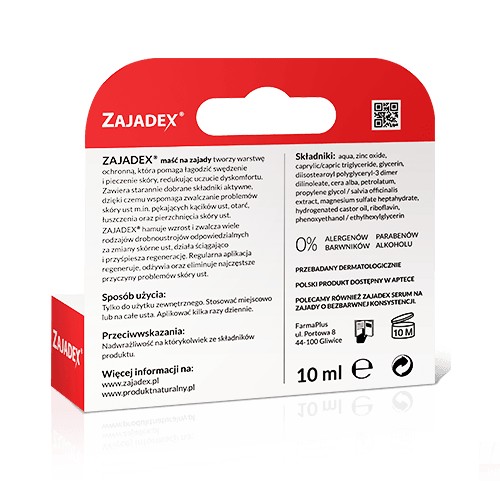 Zajadex ochranná masť na vyrážky 10 ml