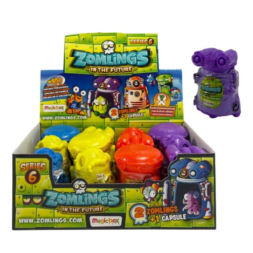 ZOMLINGS 6 POSTAVIČIEK - BUDÚCNOSŤ - KAPSULY