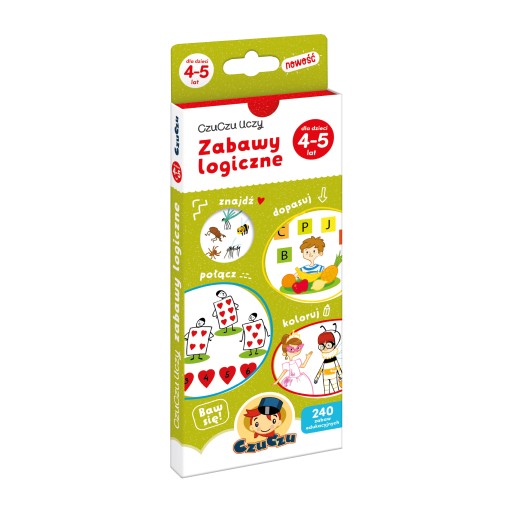 Logické hry pre deti od 4-5 rokov CzuCzu Ucze