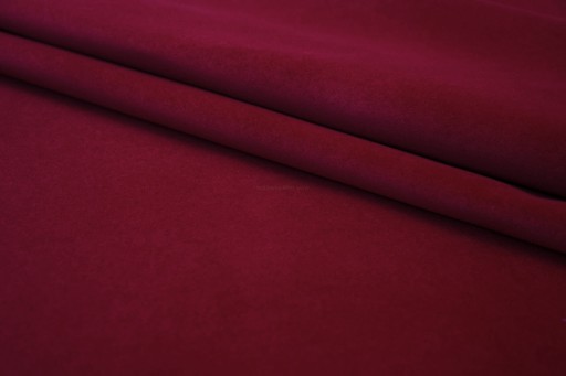 VELÚROVÁ LÁTKA MATNÁ VELVET 59 ČERVENÝ HRUBÝ FLEECE