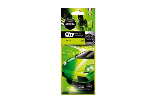 VÔŇA DO AUTA AROMA CAR CITY CARD CITRÓN