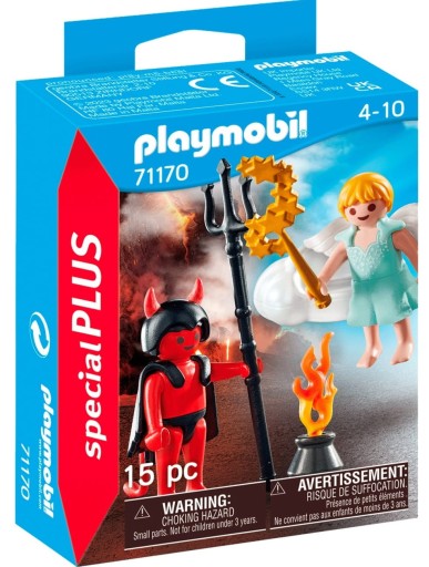 PLAYMOBIL 71170 ANJEL A ČERT