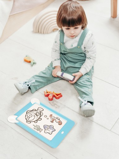 MAGICKÁ TABUĽA ZNIKOPIS TABLE NA KRESLENIE 3D MAĽBA NA MODRÚ
