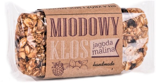 lahodná MEDOVÁ TYČINA s čučoriedkami a malinami