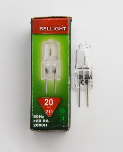 HALOGÉNOVÁ ŽIAROVKA HALOGÉNOVÁ JC G4 12V 20W