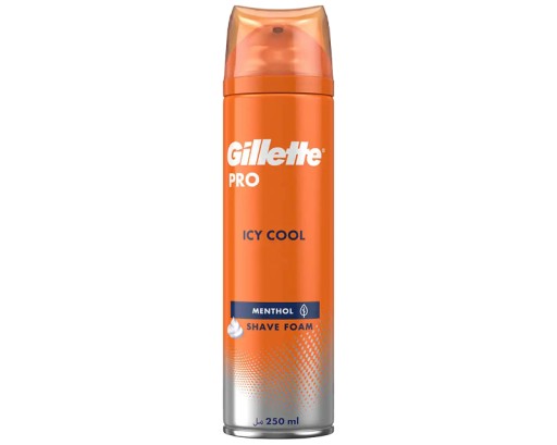 GILLETTE ICY COOL MENTOLOVÁ PENA NA HOLENIE 250ml