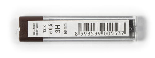 KOH-I-NOOR GRAFITOVÉ VLOŽKY 0,5 mm HB 12