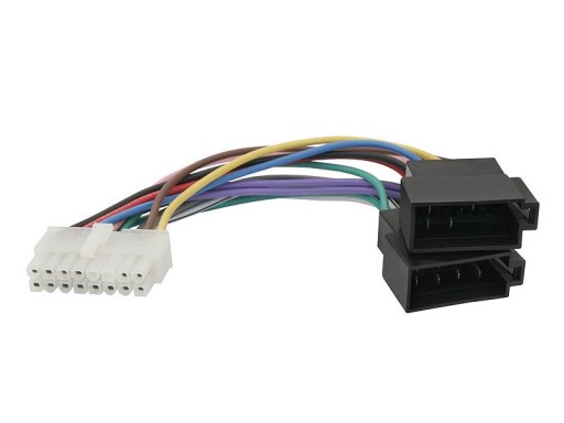 ISO kocka konektor pre rádio ALPINE 7524 7524R 7525 7525R