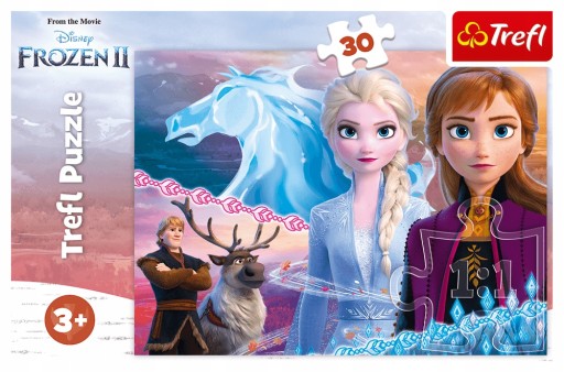 PUZZLE 30 EL - Frozen Ice Queen, TREFL 18253
